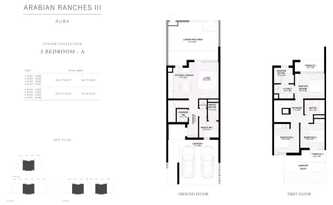 Floor plan, 3 Beds, 2,023 sq ft