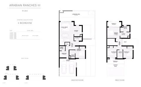 Floor plan, 4 Beds, 2,403 sq ft