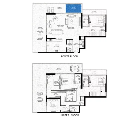 Floor plan, 5 Beds, 5,761 sq ft