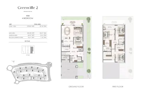 Floor plan, 4 Beds, 2,708 sq ft