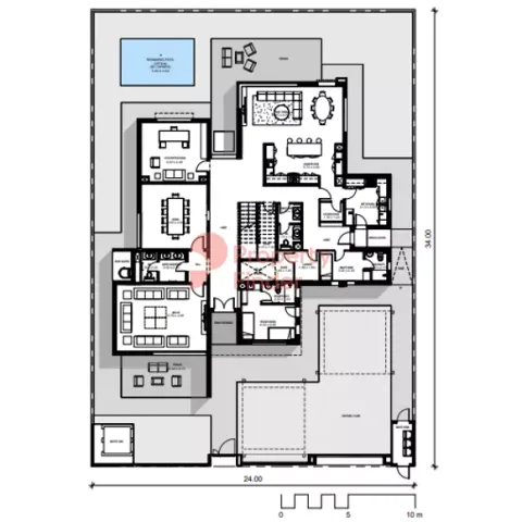 Floor plan, 5 Beds, 0 sq ft