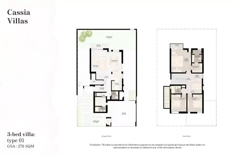 Floor plan, 3 Beds, 2,970 sq ft