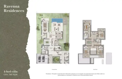 Floor plan, 5 Beds, 5,435 sq ft