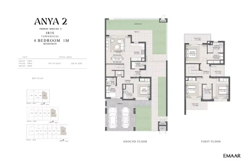 Floor plan, 4 Beds, 2,457 sq ft