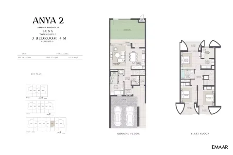 Floor plan, 3 Beds, 1,899 sq ft