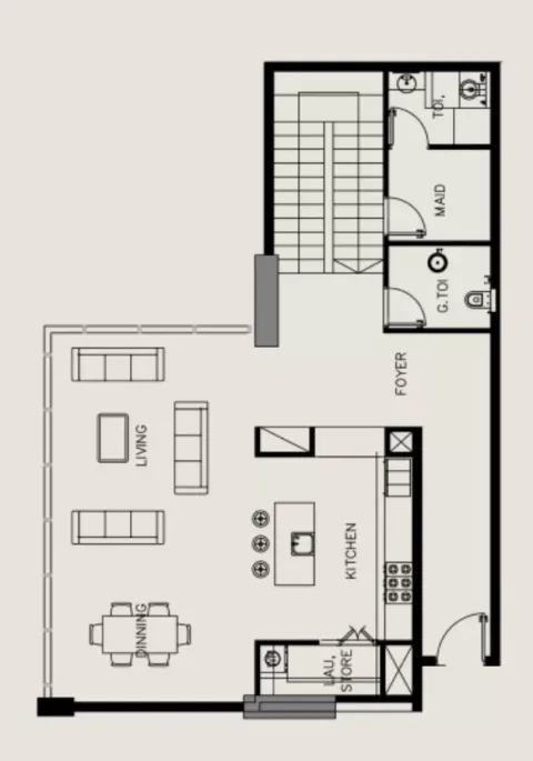 Floor plan, 3 Beds, 3,695 sq ft