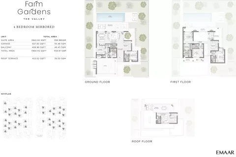 Floor plan, 4 Beds, 4,950 sq ft