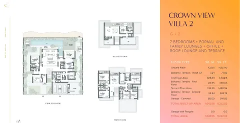 Floor plan, 7 Beds, 11,222 sq ft