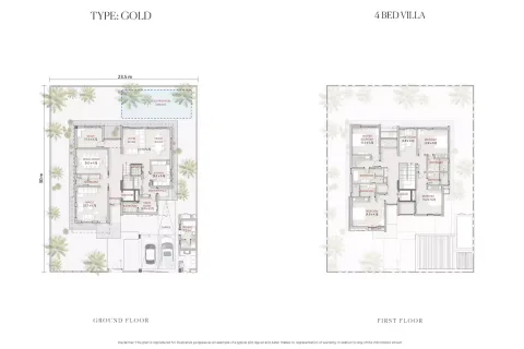 Floor plan, 4 Beds, 0 sq ft