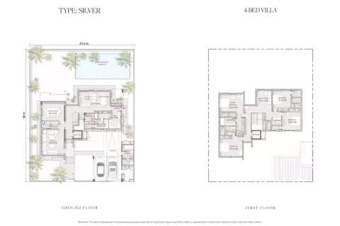 Floor plan, 4 Beds, 0 sq ft