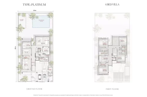 Floor plan, 4 Beds, 0 sq ft