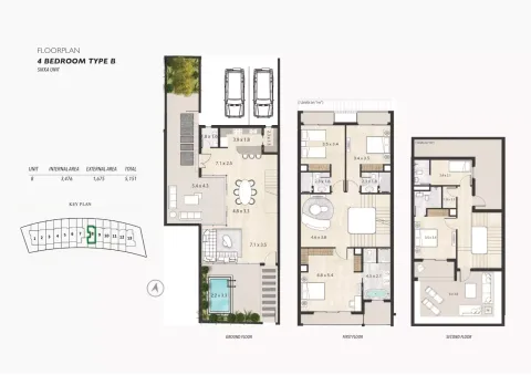 Floor plan, 4 Beds, 5,151 sq ft