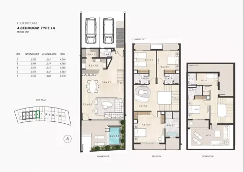 Floor plan, 4 Beds, 4,594 sq ft