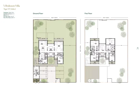 Floor plan, 5 Beds, 12,496 sq ft