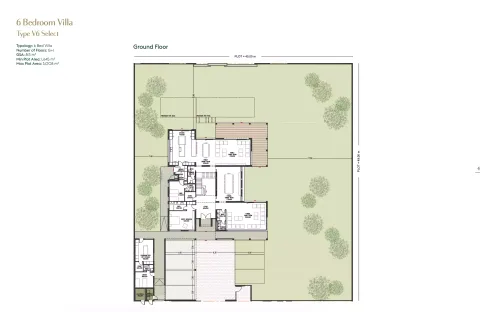 Floor plan, 6 Beds, 17,706 sq ft
