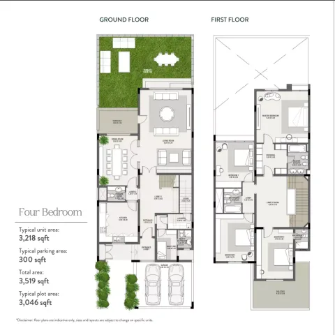Floor plan, 4 Beds, 3,519 sq ft