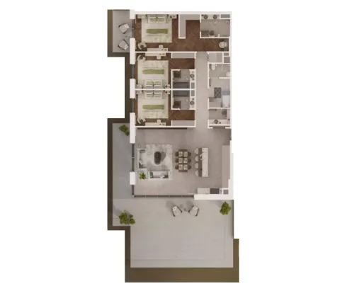 Floor plan, 3 Beds, 3,259 sq ft