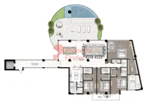 Floor plan, 4 Beds, 0 sq ft
