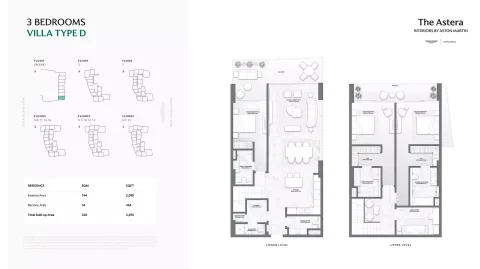 Floor plan, 3 Beds, 2,455 sq ft
