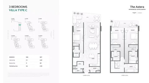 Floor plan, 3 Beds, 2,709 sq ft