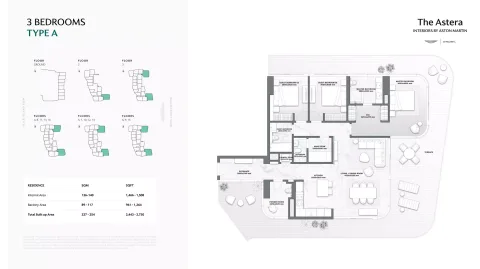 Floor plan, 3 Beds, 2,730 sq ft