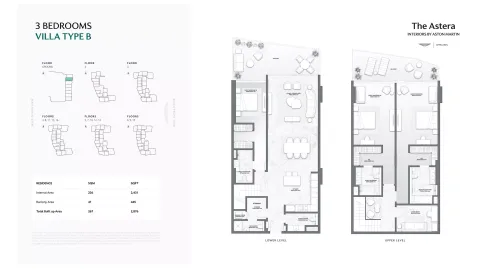 Floor plan, 3 Beds, 2,876 sq ft