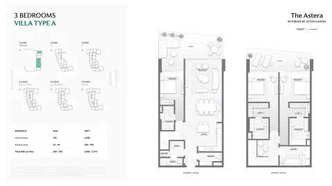 Floor plan, 3 Beds, 2,573 sq ft