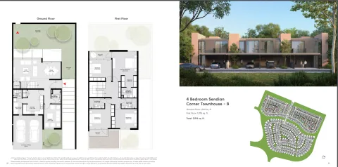Floor plan, 4 Beds, 2,916 sq ft