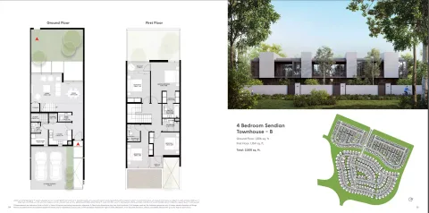 Floor plan, 4 Beds, 2,505 sq ft