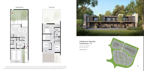 Floor plan, 3 Beds, 2,201 sq ft