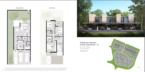 Floor plan, 3 Beds, 2,275 sq ft