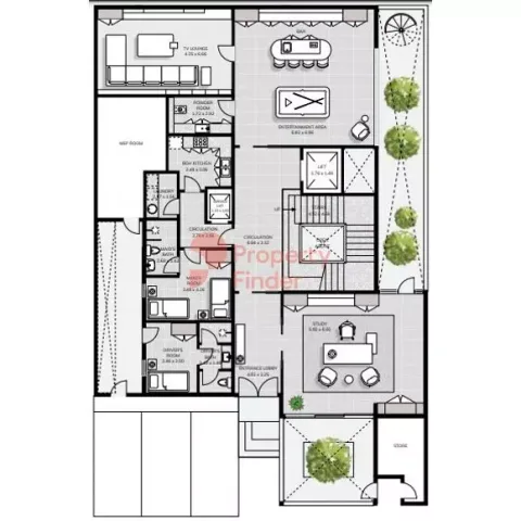 Floor plan, 6 Beds, 11,251 sq ft