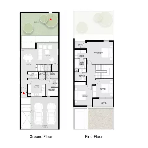 Floor plan, 3 Beds, 2,117 sq ft