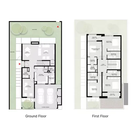 Floor plan, 4 Beds, 3,205 sq ft