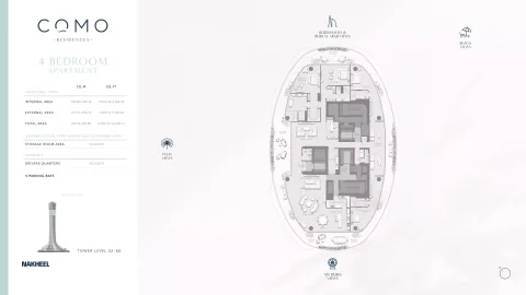 Floor plan, 4 Beds, 10,590 sq ft