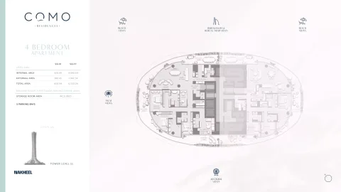 Floor plan, 3 Beds, 6,533 sq ft