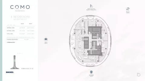 Floor plan, 4 Beds, 9,346 sq ft