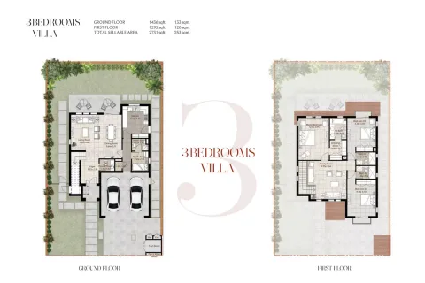 Floor plan, 3 Beds, 2,731 sq ft