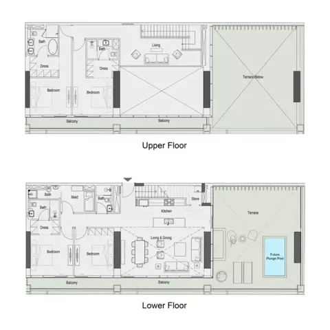 Floor plan, 4 Beds, 3,586 sq ft