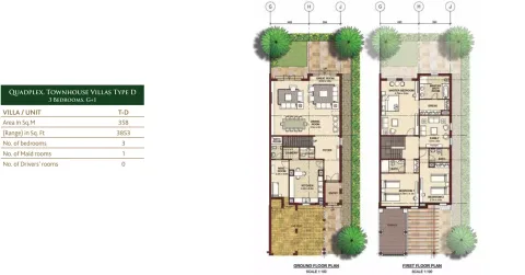 Floor plan, 3 Beds, 3,853 sq ft
