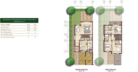 Floor plan, 3 Beds, 3,132 sq ft