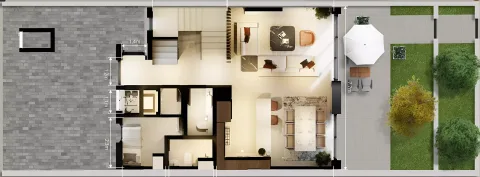 Floor plan, 3 Beds, 2,292 sq ft