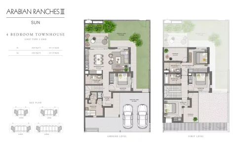 Floor plan, 4 Beds, 2,445 sq ft