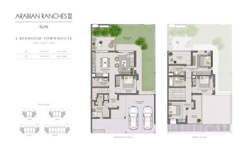 Floor plan, 4 Beds, 2,439 sq ft