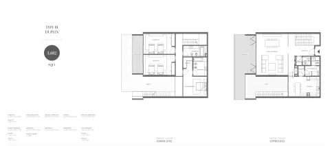 Floor plan, 3 Beds, 3,682 sq ft