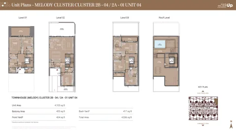 Floor plan, 4 Beds, 4,536 sq ft