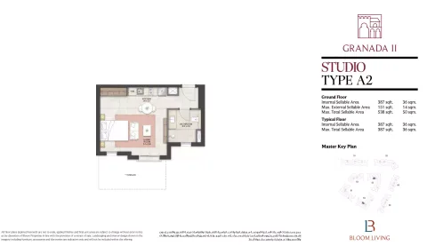 Floor plan, Studio, 387 sq ft