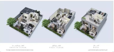 Floor plan, 3 Beds, 317 sq ft