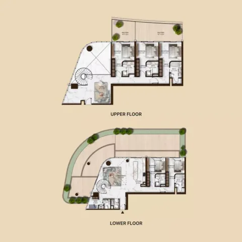Floor plan, 5 Beds, 5,978 sq ft