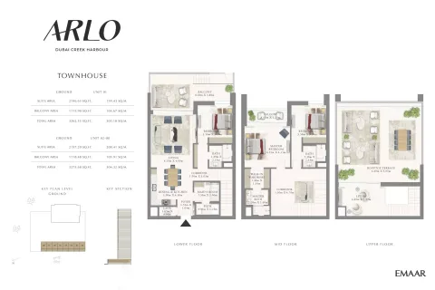 Floor plan, 3 Beds, 3,275 sq ft